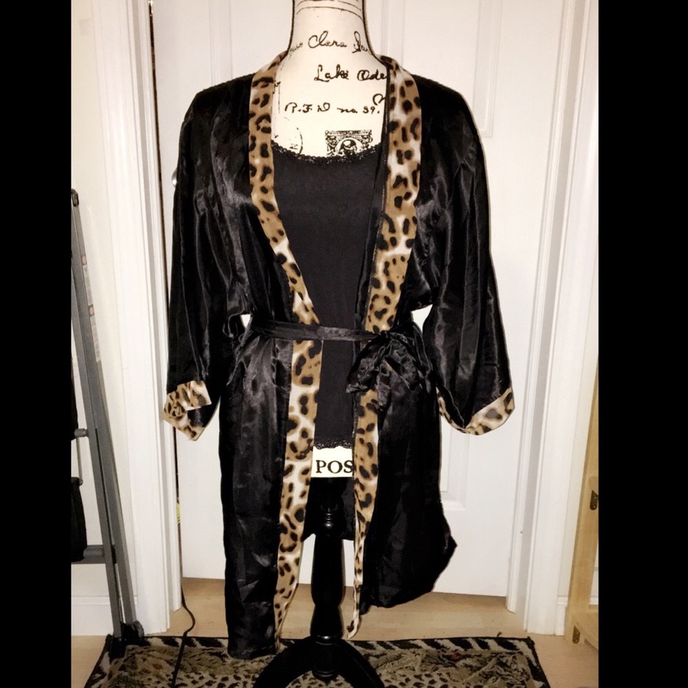 Silky Robe Coverup - Picture 2 of 8